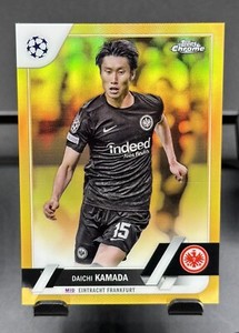 2023 Topps Chrome UEFA Champions League Daichi Kamada /50 #84 Eintracht