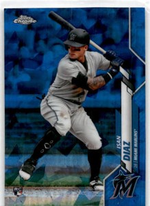 2020 Topps Chrome Sapphire Edition Baseball  Isan Diaz #278    RC