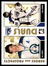 2007-08 In The Game Heroes and Prospects Joe Sakic/Kyle Moir #97