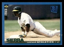 Ruben Sierra 1995 Collector's Choice SE  Card #50 Oakland Athletics