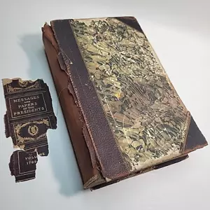 Messages & Papers of the Presidents 1789-1902 James D Richardson Vol 1 *Tattered - Bild 1 von 19