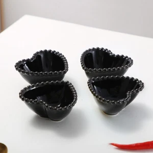 4pcs Sushi Platte Set Vorspeise Platte Keramik Geschirr Keramik Gerichte - Bild 1 von 12