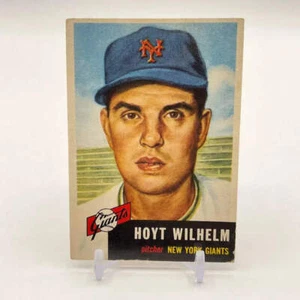 Hoyt Wilhelm 1953 Topps #151 New York Giants VG #2 - Picture 1 of 2