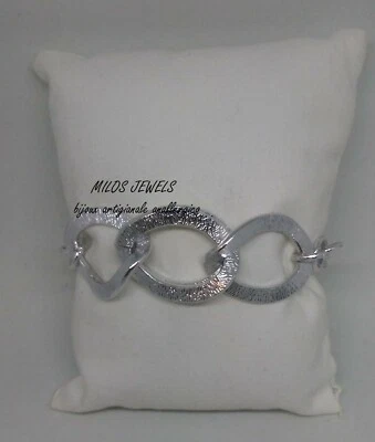 bracciale donna alluminio argento - Immagine 1 di 2