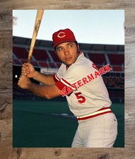 MLB Cincinnati Reds Catcher Johnny Bench Color 8 X 10 Photo Picture