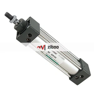 SC32-100 Pneumatic 32mm Bore 100mm Stroke Air Cylinder Silver ToneBlack1.0Mpa✦Kd - Picture 1 of 4