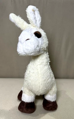 Ganz Webkinz White Llama Plush Stuffed 9.5" Animal Toy Doll Pillow Soft Carved W - Image 1 of 4