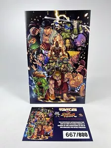 Teenage Mutant Ninja Turtles vs. Street Fighter #1 MGM Comicon Exclusive Variant - Picture 1 of 4