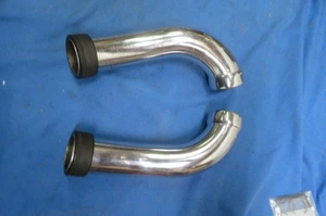 Vintage BMW R69S Intake Tubes, Matched Set, Very Nice Condition - L@@K - Picture 1 of 6