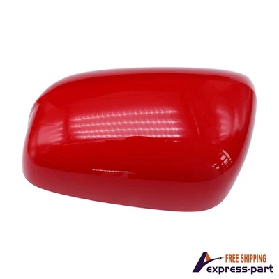 Cubierta de tapa de espejo retrovisor lado izquierdo rojo para Honda Fit/Jazz 2009-2013 EE. UU. Foto 1 de 4