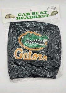 Cubiertas de reposacabezas de asiento para camioneta 2 autos SUV Florida Gators tamaño universal negro - Imagen 1 de 2
