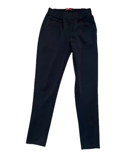 Maze Collection Mujer’s 1X Pantalones al Tobillo Negros Elastizados Bolsillos Frontales Ajustados Cónicos - Imagen 1 de 12