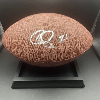 Patrick Peterson Autograph Mini Football COA JSA  Cardinals Vikings,  Steelers ￼ - Image 1 of 4