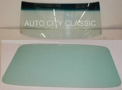 Ford Fairlane 1966 1967 parabrisas de vidrio y vidrio trasero Mercury Comet techo rígido Foto 1 de 3