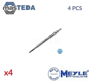 614 860 0010 ENGINE GLOW PLUGS MEYLE 4PCS FOR CITROËN NEMO 1.3 HDI 75 1.3L 55KW - Picture 1 of 5