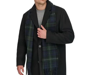 Dockers Herren schwerer Wollmantel mit Schal Größe 5XLT - Bild 1 von 9