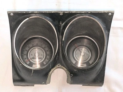 ANTIGUO 1967 68 Pontiac Firebird 6457863 Velocímetro Medidor de Combustible Cluster Foto 1 de 4