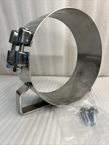 United Pacific 10325, 8” Universal Wide Band Exhaust Clamp 304 Stainless Steel. - Bild 1 von 9