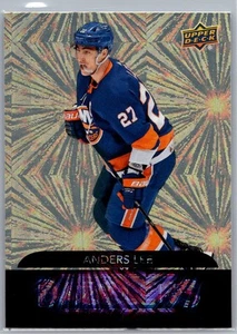 2020-21 Upper Deck #DZ-128 Anders Lee Dazzlers Orange New York Islanders - Picture 1 of 2
