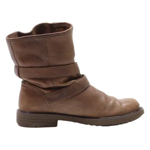 Botas de motociclista CAT de cuero marrón para mujer UK 4 - Imagen 1 de 6