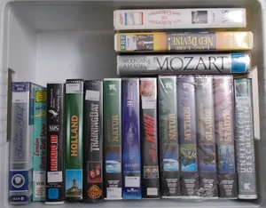 VHS-Filme, 16 Stück, Sammlung, Diverse Genre!  Max. FSK 16 #V-1339 - Imagen 1 de 1