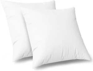Throw Pillows 18X18 (Pack of 2), Premium Filling down Alternative Throw Pillows - Picture 1 of 7