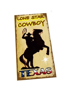 Cowboy Life Choice Metal Sign Rodeo Western Cowboy Sign Wild Cowboy Sign - Picture 1 of 1