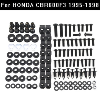 Motorbike Fairing Body Bolts Screws For Honda CBR600 F3 1995-1998 1997 1996 - Image 1 of 4