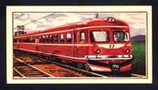 Barratt & Co. Trains of the World (1964) Swedish Railways: Paprika Train No. 37