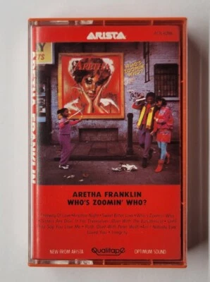 Who's Zoomin' Who? Aretha Franklin (Cassette, 1985, Arista Records) - Image 1 of 4