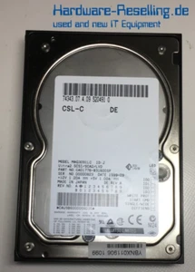 Fujitsu 9GB SCSI U2 3,5 " 2MB 10K MAG3091LC CA01776-B31600SP - Afbeelding 1 van 1