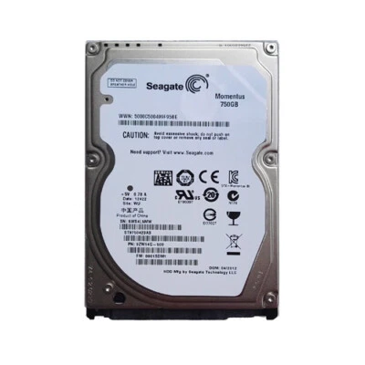 Seagate 750GB ST9750423AS 5400RPM 16MB 2.5" SATA Laptop HARD DISK DRIVE - Image 1 of 4