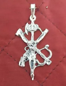 LEGION ESPAÑOLA CRISTO DE LA BUENA MUERTE PLATA MACIZA - Bild 1 von 6