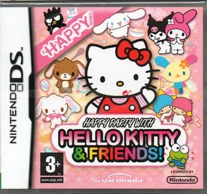 HELLO KITTY & FRIENDS HAPPY PARTY GAME DS DSi Lite ~ NEW / SEALED - Picture 1 of 1