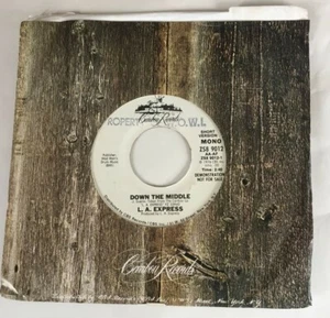 L. A. EXPRESS PROMO DOWN THE MIDDLE 45 JAZZ INSTUMENTAL CARIBOU 1976 - Imagen 1 de 5