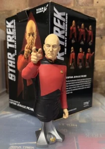 Star Trek The Next Generation Titan bust Captain Picard Patrick Stewart 8” - Picture 1 of 4