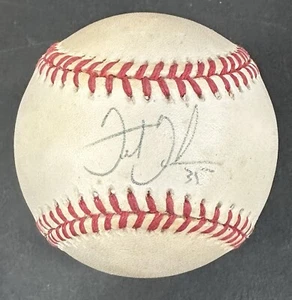 Frank Thomas Signed Official AL Baseball White Sox Rookie #35 Vintage Auto Psa - Picture 1 of 9