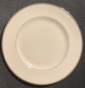 Gorham Platinum Rim Fine China Salad Plates (4) - Picture 1 of 2