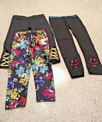 Girl's Lot Of 3 Pairs Of Tights By Dori Creations & Little Miss Matched (S) - Image 1 of 4