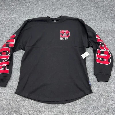 Camiseta Walt Disney World Spirit Adulto S Negra Orejas de Mickey Mouse Navidad Cuadros Foto 1 de 4