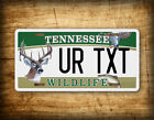 Personalized Tennessee Wildlife Buck & Duck License Plate 6x12 Custom Auto Tag