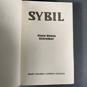 Sybil By Flora Rheta Schreiber Vintage HC Book Henry Regnery Company 1973 U.S.A. - Picture 1 of 24