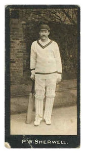 Smith's - 'Cricketers' (1912) - P. W. Sherwell (Transvaal) - Picture 1 of 2