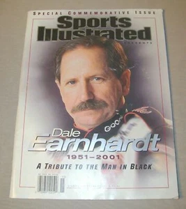 Sports Illustrated DALE EARNHARDT commemorative issue Tribute Man In Black mp - Picture 1 of 3