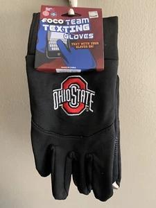 Guantes de mensajes de texto del equipo foco del estado de Ohio con licencia oficial de la NCAA - Imagen 1 de 3