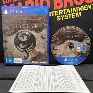The Elder Scrolls Online Elsweyr PS4 LIKE NEW TESTED FREE TRACKED POSTAGE - Picture 1 of 11