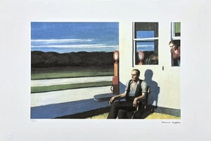 EDWARD HOPPER - Four Lane Road - signed, numbered edition 83/150, 57x38 cm - Picture 1 of 6