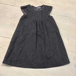 Beruath Girls Dress Toddler 4/5 Wool Blend Gray Made In Austria - Picture 1 of 15