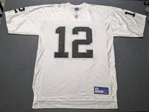 Vintage NWT Authentic Reebok Gannon #12 Oakland Raiders NFL Jersey Size Large - Picture 1 of 12
