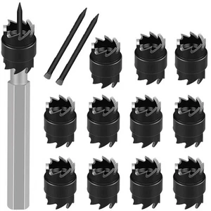 Spot Weld Cutter Set Double Sided 14 Pcs,3/8" HSS Spot Weld Cutter Remover Dr... - Picture 1 of 9